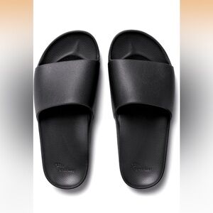 Classic Black Slide Sandals